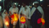 Bosa (Or) - Un gruppo di maschere vestite di bianco vagano per le vie, munite di una lanterna, alla ricerca di Giolzi, nella notte del martedì grasso 1987 