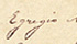 Breve messaggio autografo (ante 1900) di Grazia Deledda, inviato all'avv. Pinna di Nuoro e allegato al manoscritto autografo della novella La leggenda del cuore di Grazia Deledda