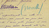 La prima e l'ultima pagina del manoscritto autografo della novella Le prime pietre di Grazia Deledda, pubblicata nel 1916 nella raccolta Il fanciullo nascosto