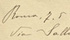 Lettera manoscritta autografa Grazia Deledda Madesani, inviata alla traduttrice  Elisa Reichardt Galli, datata Roma, via Sallustiana, 7.5 s.a.