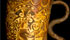 Bicchiere in corno inciso - fine dell'Ottocento, primi del Novecento