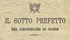Decreto del sottoprefetto del circondario di Nuoro, datato 4.9. 1872, sulla formazione della squadriglia della Guardia Nazionale a cavallo comandata dal capitano Gavino Gallisay