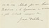 Lettera manoscritta autografa di G. Deledda, indirizzata a don Priamo Gallisay, datata Cagliari, 21.11.1899 (pag. 2)