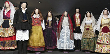 Museo Etnografico Sardo, abiti tradizionali